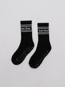 Grip Socks - Crew: Black