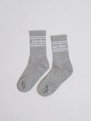 Grip Socks - Crew: Grey