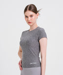 Silka Short Sleeve Tee: Grey