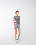 SculptFit Shorts: Grey