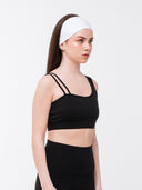 Selene Crop Top: Black