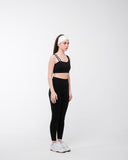 Silka High Waist Leggings: Black