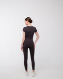 Silka High Waist Leggings: Graphite Grey