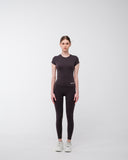 Silka High Waist Leggings: Graphite Grey