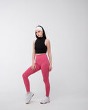 Silka High Waist Leggings: Berry Pink