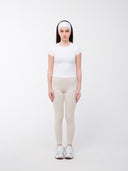 Silka Short Sleeve Tee: White