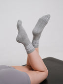 Grip Socks - Crew: Grey