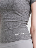 Silka Short Sleeve Tee: Grey