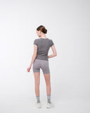 SculptFit Shorts: Grey