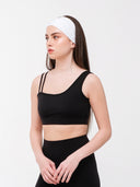 Selene Crop Top: Black