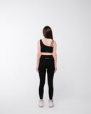 Silka High Waist Leggings: Black