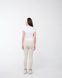 Silka High Waist Leggings: Light Ivory
