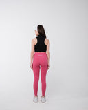 Silka High Waist Leggings: Berry Pink
