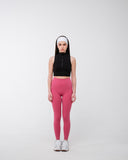 Silka High Waist Leggings: Berry Pink