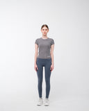 Silka High Waist Leggings: Slate Blue