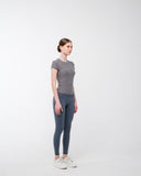 Silka High Waist Leggings: Slate Blue